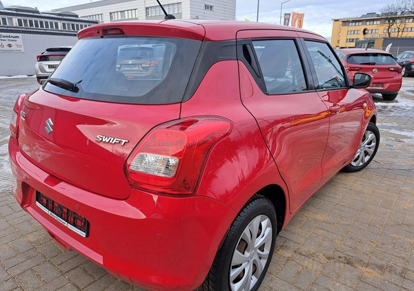 Suzuki Swift cena 43900 przebieg: 87211, rok produkcji 2017 z Kowalewo Pomorskie małe 172